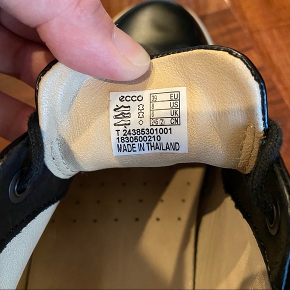 Ecco Wingtip Oxford Sneakers - Picture 5 of 6